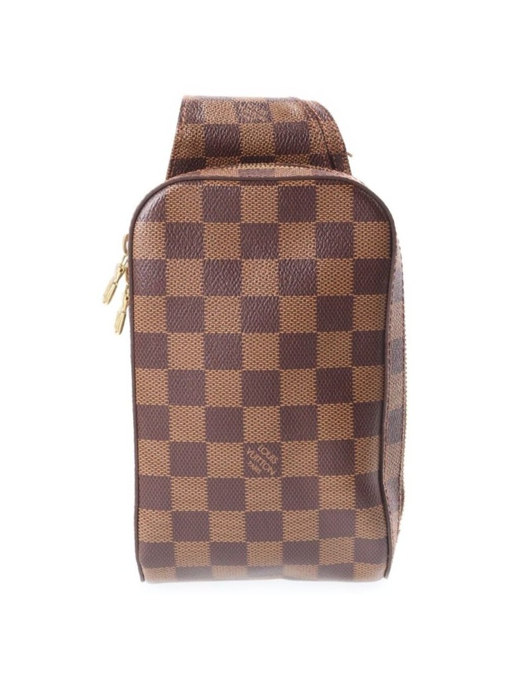 Louis Vuitton Damier Geronimos Belt Bag Brown